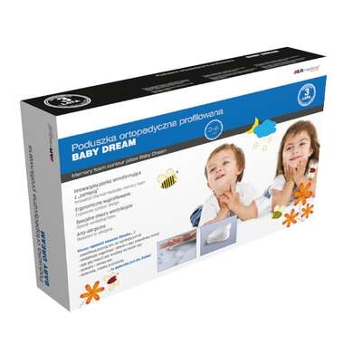 Dziecięca poduszka ortopedyczna profilowana - Baby Dream (MFP-4026)