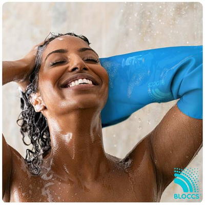 Wodoodporna Osłona - OCHRANIACZ gipsu na rękę BLOCCS (bln)