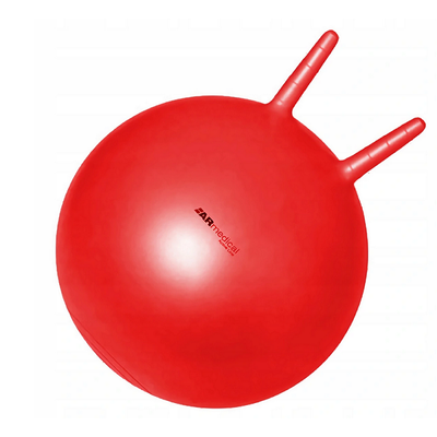 Piłka rehabilitacyjna dla dzieci HOPPER z rogami + POMPKA (HB2) 