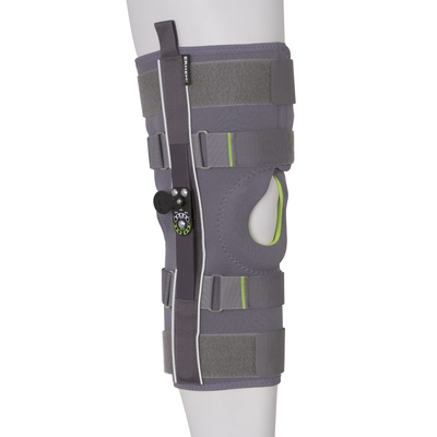 Długa orteza - stabilizator kolana z ZEGAREM - regulacją kąta zgięcia (ERH-35)