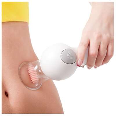 Masażer próżniowy z rolkami masującymi - modelowanie ciała, poprawa jędrności skóry - poręczny masażer antycellulitowy - Celluless MD (15048)