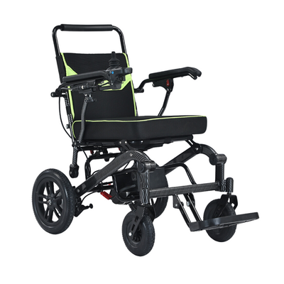 Wózek inwalidzki elektryczny - joystickowy - wydajne silniki, dwa tryby pracy, kieszeń na drobiazgi (Flash-Tim)