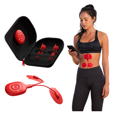 Inteligentny elektrostymulator mięśni i nerwów sterowany za pomocą aplikacji - łagodzenie bólu, wzmocnienie mięśni, szybsza regeneracja - lekki i kompaktowy (PowerDot 2.0 Uno)