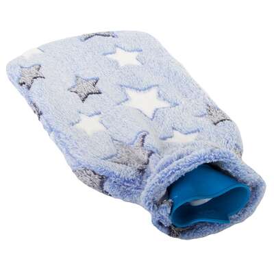 Termofor do terapii ciepłem w miękkim pokrowcu - poręczny ogrzewacz gumowy do termoterapii (27338)