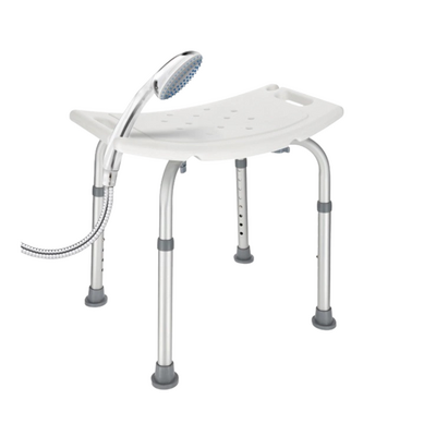 Taboret prysznicowy - stołeczek do wanny - odporny na wilgoć, wygodne uchwyty boczne - 4Fizjo