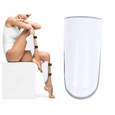 Elektrostymulator łydki z funkcją podgrzewania - masażer uciskowy do leczenia bólu i regeneracji mięśni (24250)