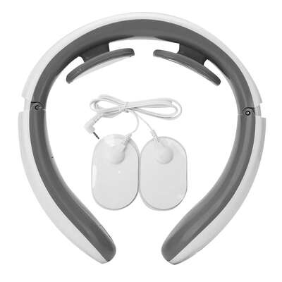 Bezprzewodowy elektrostymulator szyi i pleców - masażer karku z elektrodami (24354)