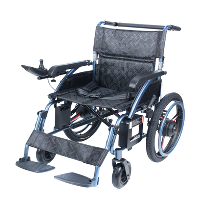 Elektryczny wózek inwalidzki przystosowany do jazdy na różnorodnych powierzchniach - regulacja prędkości, wielofunkcyjny joystick z wyświetlaczem LCD (DY01109)