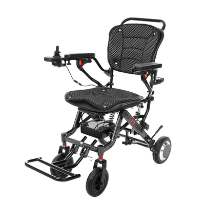 Elektryczny wózek inwalidzki - ultralekka konstrukcja, wysoki komfort jazdy (AT52325)
