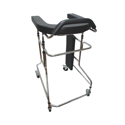 Podpórka czterokołowa z podłokietnikami - regulacja wysokości, miękkie podparcie dla rąk, wygodne siedzisko (CA8273)