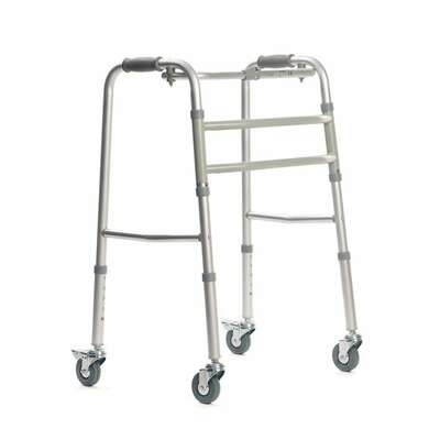 Balkonik rehabilitacyjny stały z 4 kółeczkami (carter)