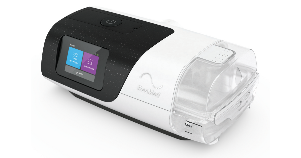 Aparat do bezdechu sennego CPAP - urządzenie o stałym ciśnieniu (Resmed ...