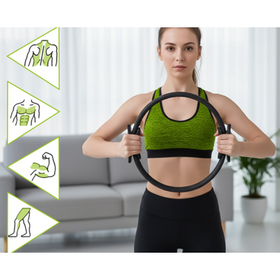 Obręcz do ćwiczeń - poprawa sylwetki, wzmocnienie mięśni (Trizand 26848)