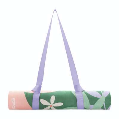 Mata do jogi i ćwiczeń - antypoślizgowa podstawa, harmonijny i elegancki design, długość ponad 170cm (Spokey HARMONY MAT)