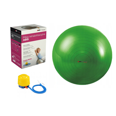 Piłka rehabilitacyjna z ATESTEM - ABS 85cm - POMPKA W ZESTAWIE (ball 85)