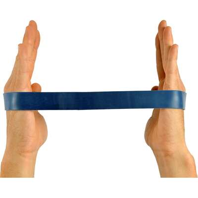 Gumowa pętla do ćwiczeń oporowych - Taśma Loop - opór bardzo mocny (niebieska)