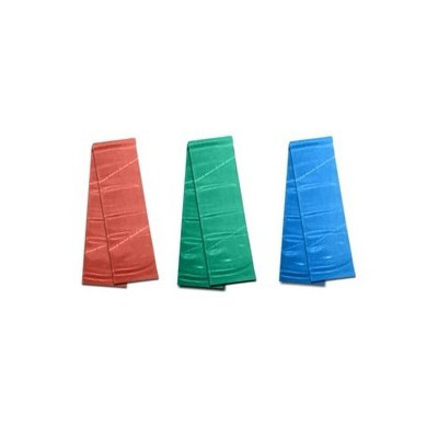 DUŻY ZESTAW Taśm do ćwiczeń oporowych 2,5m - 5 sztuk (resistance band) (1)