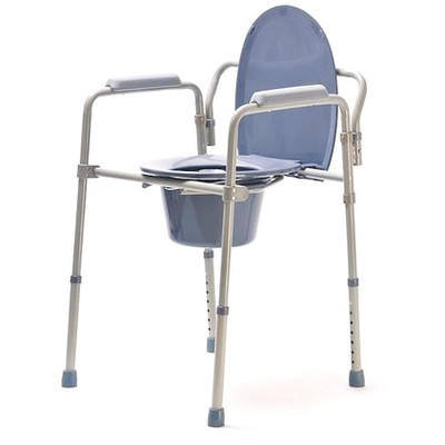 Krzesło TOALETOWE SANITARNE WC SEDESOWE 3w1 - SKŁADANE (tolskl)