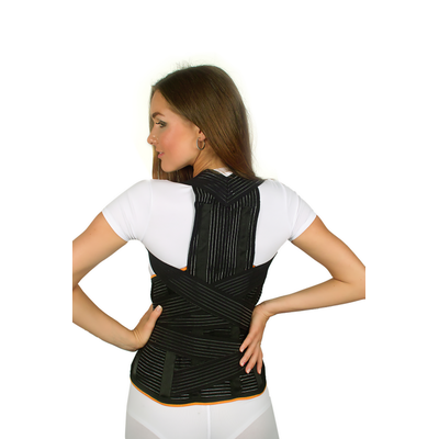 Profesjonalny gorset ortopedyczny - prostotrzymacz z pasem (ARMOR ARC330K)