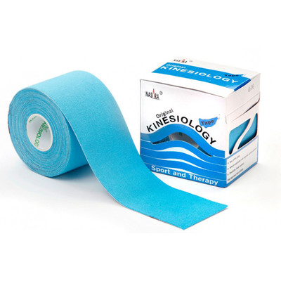 Oryginalne Plastry Kinesiology Tape - NIEBIESKI (Nasara)