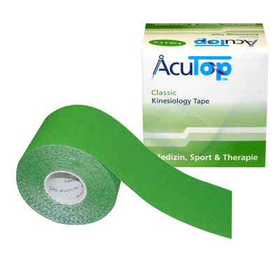 Oryginal Kinesiology Tape AcuTop Apple Green - NIEMIECKA JAKOŚĆ - niska cena (acutop zielony)
