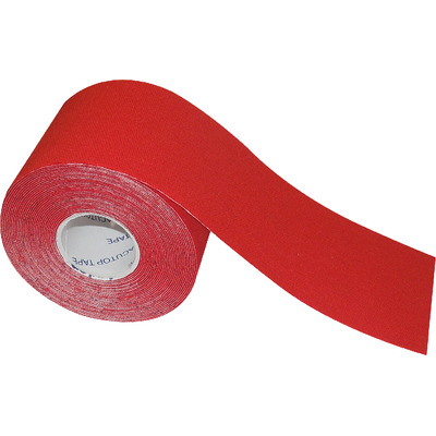 Oryginal Kinesiology Tape AcuTop Red - NIEMIECKA JAKOŚĆ - niska cena (acutop czerwony)