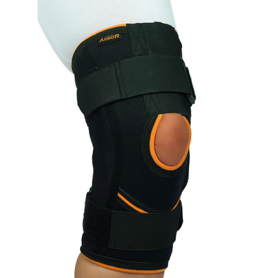 Orteza KOLANA z szynami - stabilizująca bocznie i odciążająca (ARMOR  ARK2104A)