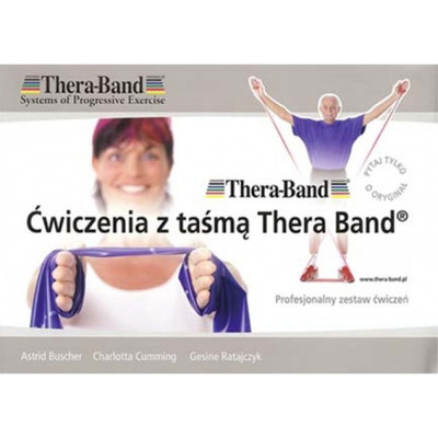 Książeczka - program ćwiczeń z taśmą - instrukcja dla dzieci i dorosłych (Thera-Band-book)