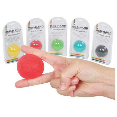 Silikonowa piłeczka do ćwiczeń i rehabilitacji dłoni (MSD Squeeze ball)