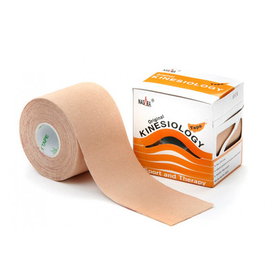 Oryginalne Plastry Kinesiology Tape - BEŻOWY (Nasara)