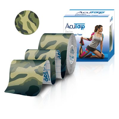 AcuTop Desingn Tape z SuperMODNYM wzorem Green Camo + INSTRUKCJA
