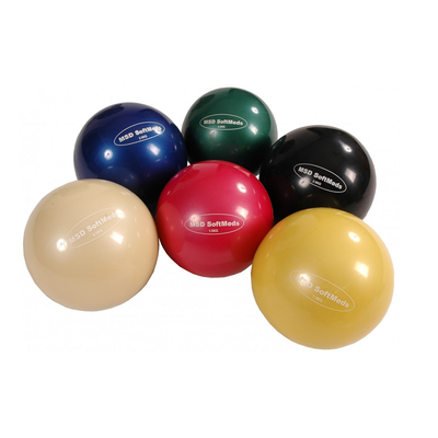 Miękka PIŁKA LEKARSKA winylowa - 11cm (SOFT MEDICINE BALL)