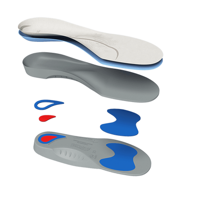 Kompleksowe wkładki ortopedyczne - odciążenie + amortyzacja FootWave (Płaskostopie)
