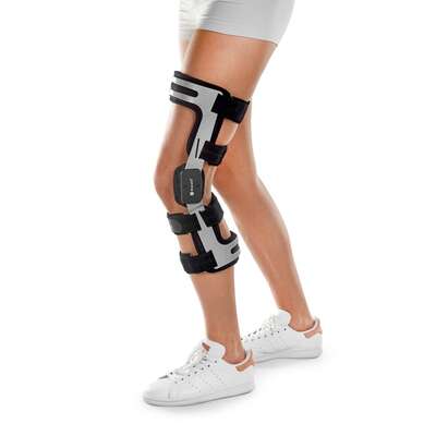 Ultra-lekka ORTEZA KOLANA na więzadła ACL PCL MCL (BraceID 4-point)
