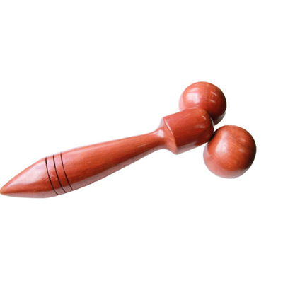 Drewniany przyrząd do masażu górnych partii ciała i twarzy (D039)