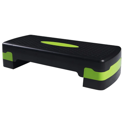 Steper z 2-stopniową regulacją wysokości - wykonany z wytrzymałego materiału, antypoślizgowa powierzchnia (Step Basic)