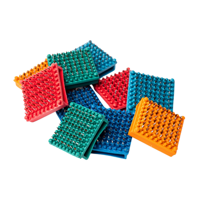 Zestaw punktowych aplikatorów do masażu z igłami ze srebra (Kropelka)