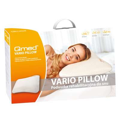 Dwustronna poduszka rehabilitacyjna - anatomiczna do snu w każdej pozycji (Qmed Vario)