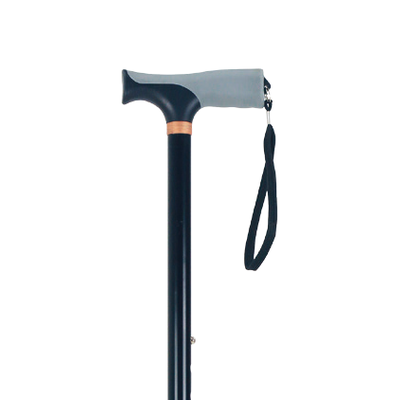 Lekka laska aluminiowa z miękkim uchwytem + smycz (AR-014)