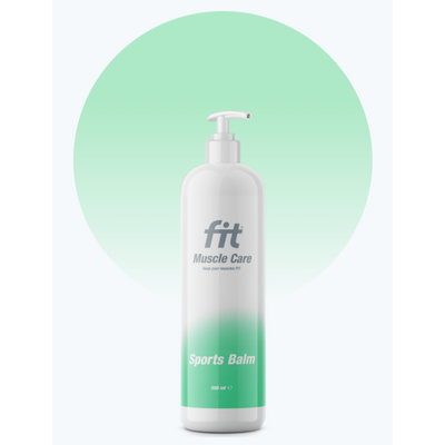 Balsam sportowy FIT- regeneracja, przygotowanie do treningu, zmniejszenie bólów mięśniowych (FIT Muscle Care- Sports Balm)