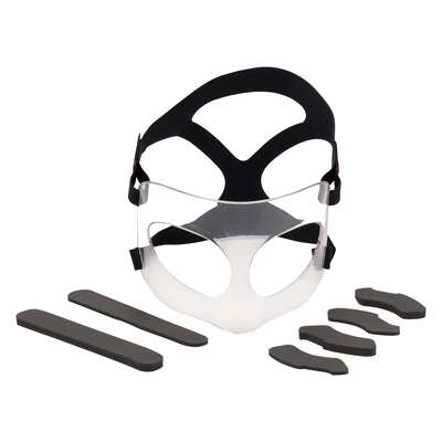 Ochraniacz na nos - maska chroniąca twarz - wsparcie po operacji nosa, ochrona podczas uprawiania sportu (Mueller 81457)