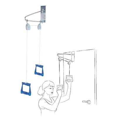 Przyrząd do ćwiczeń kończyn górnych i barków - wsparcie w trakcie rehabilitacji, poprawa zakresu ruchu - REHA FUND Exercise Pull Set (RF-881)