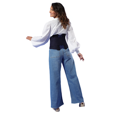 Francuska Orteza lędźwiowo-krzyżowa z regulacją usztywnienia i dopasowaniem wysokości (LOMBATECH)