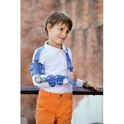 Dziecięca orteza ręki z regulacją kąta zgięcia i wyprostu do leczenia złamań i opieki pooperacyjnej - unieruchomienie łokcia, stabilizacja ramienia i przedramienia (MEDI epico ROMs kidz)