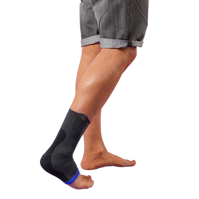 Stabilizator stawu skokowego - kompresyjna orteza skokowo-stopowa - redukcja obrzęku, lepsza propriocepcja (MalleoAction Thuasne)