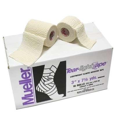 Lekki koban biały - samoprzylepny - wytrzymały - Mueller Tear-Light Tape WHITE