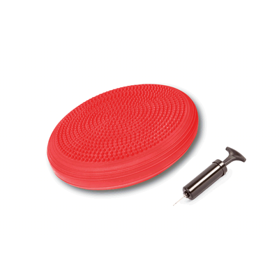 Dwustronna poduszka sensoryczna do wzmacniania mięśni i rehabilitacji + pompka (BALANCE DISC Qmed)