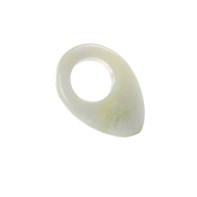 Pierścień gua sha z jadeitu