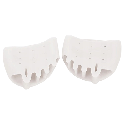 Żelowy separator na 5 palców - kliny międzypalcowe z ochroną na haluksa i podkładką pod śródstopie (Separator 5w1)