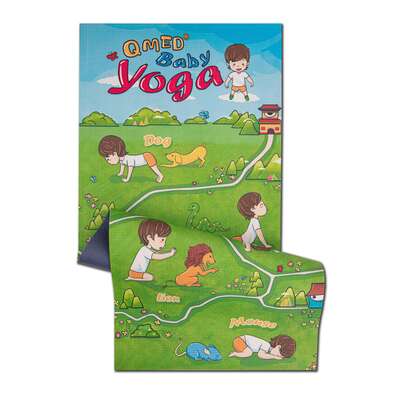 Mata do jogi dla dzieci - wspieranie prawidłowego rozwoju dziecka - aktywizacja poprzez zabawę (Qmed Baby Yoga)